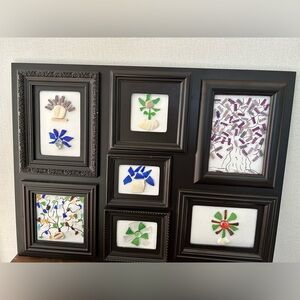 Sea glass art from Newfoundland